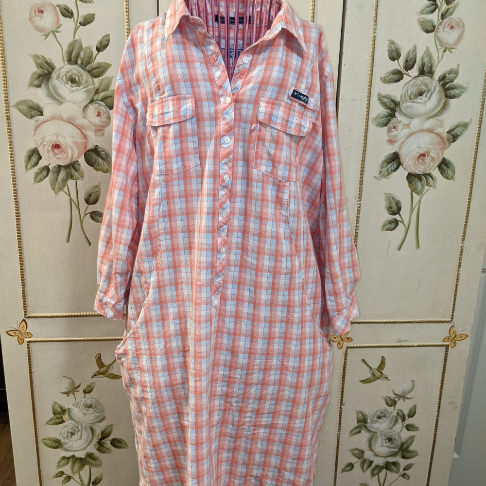 Columbia PFG Super Bonehead Dress Size XL